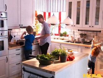 Интерьер кухни IKEA Интерьер кухни IKEA