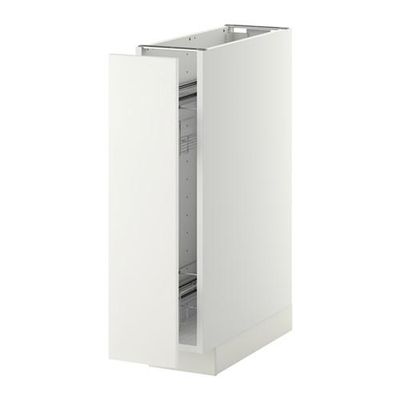 МЕТОД Напол шкаф/выдв внутр элем - Хэггеби белый, белый