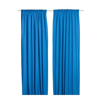 ВИВАН Гардины, 1 пара - синий ВИВАН Гардины, 1 пара - синий