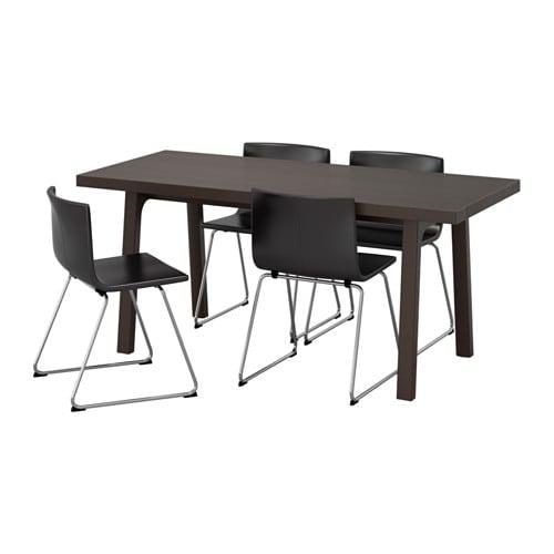 ВЭСТАНБИ/ВЭСТАНО / БЕРНГАРД Стол и 4 стула