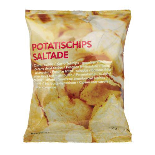 POTATISCHIPS SALTADE Чипсы с солью POTATISCHIPS SALTADE Чипсы с солью