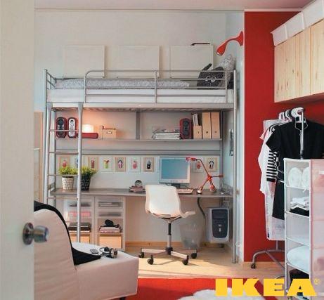 Интерьер детской комнаты ИКЕА