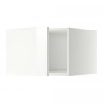 МЕТОД Верх шкаф на холодильн/морозильн - белый, Рингульт глянцевый белый, 60x40 см