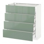 METOD/MAXIMERA напольн шкаф 4 фронт панели/4 ящика METOD/MAXIMERA напольн шкаф 4 фронт панели/4 ящика