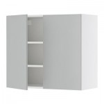 ФАКТУМ Навесной шкаф с 2 дверями - Аплод серый, 60x70 см