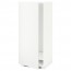 МЕТОД Высок шкаф д холодильн/мороз - белый, Хэггеби белый
