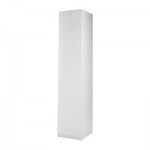 ПАКС Гардероб с 1 дверью - Пакс Бальстад белый, белый, 50x37x201 см, плавно закрывающиеся петли