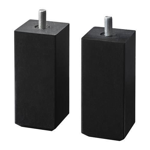 STUBBARP ножка черно-коричневый STUBBARP ножка черно-коричневый