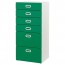 СТУВА / ФРИТИДС Комод с 6 ящиками - белый/зеленый