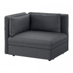 VALLENTUNA модульный диван-кровать Хилларед темно-серый