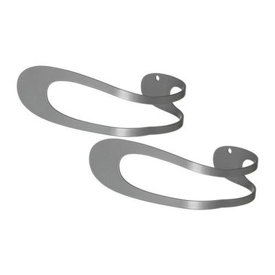 РИКТИГ Прихват гардинный - серебристый