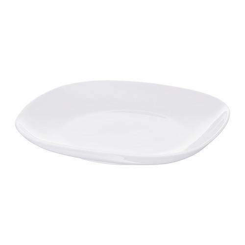VÄRDERA тарелка белый 25 cm