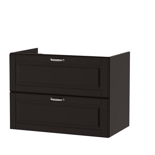 ГОДМОРГОН Шкаф для раковины с 2 ящ - Кашён темно-серый ГОДМОРГОН Шкаф для раковины с 2 ящ - Кашён темно-серый