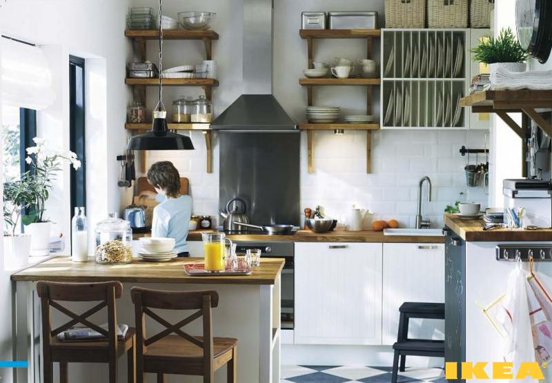 Интерьер кухни IKEA