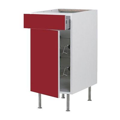 ФАКТУМ Напольн шкаф с пров корз/ящ/дверью - Абстракт красный, 60 см ФАКТУМ Напольн шкаф с пров корз/ящ/дверью - Абстракт красный, 60 см