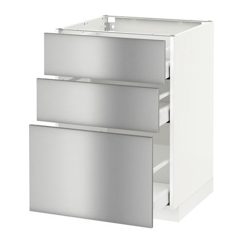 METOD/MAXIMERA напольный шкаф с 3 ящиками