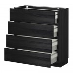 METOD/MAXIMERA напольн шкаф 4 фронт панели/4 ящика METOD/MAXIMERA напольн шкаф 4 фронт панели/4 ящика