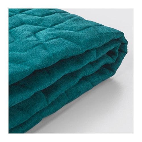 ЛИКСЕЛЕ Чехол на 2-местный диван-кровать - Валларум бирюзовый