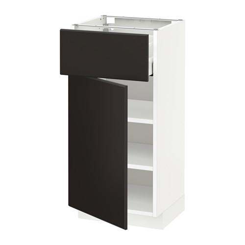 METOD/MAXIMERA напольный шкаф с ящиком/дверью оцинковка