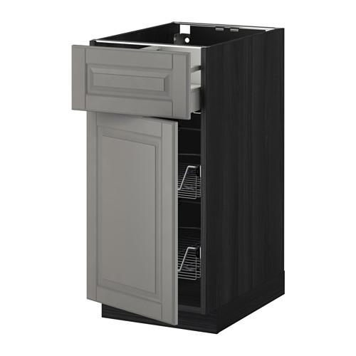 METOD/MAXIMERA напольн шкаф с пров корз/ящ/дверью