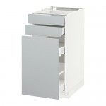 МЕТОД / МАКСИМЕРА Нплн шк с вдв мдл/2 фрнт - 40x60 см, Веддинге серый, белый МЕТОД / МАКСИМЕРА Нплн шк с вдв мдл/2 фрнт - 40x60 см, Веддинге серый, белый