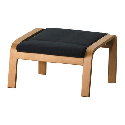 ПОЭНГ Табурет для ног - Корндаль темно-серый, буковый шпон ПОЭНГ Табурет для ног - Корндаль темно-серый, буковый шпон