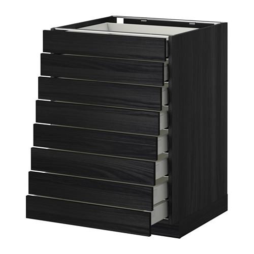 METOD/MAXIMERA наполн шкаф 8 фронт/8 низк ящиков оцинковка