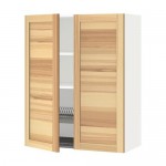 МЕТОД Навесной шкаф с посуд суш/2 дврц - белый, Торхэмн естественный ясень, 80x100 см МЕТОД Навесной шкаф с посуд суш/2 дврц - белый, Торхэмн естественный ясень, 80x100 см