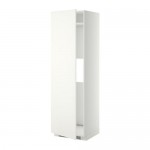 METOD выс шкаф д/холод или мороз, с дверц белый/Хэггеби белый 60x60x200 см