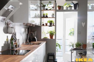 Интерьер кухни IKEA