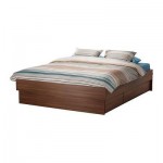 ОПДАЛЬ Каркас кровати с ящиком - классический коричневый, 180x200 см