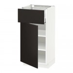 METOD/MAXIMERA напольный шкаф с ящиком/дверью оцинковка