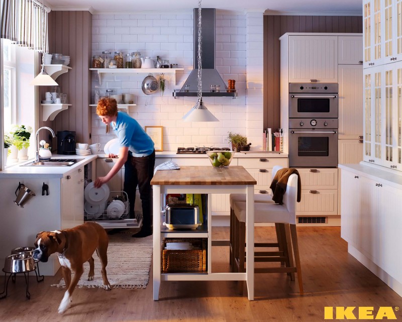 Интерьер кухни IKEA