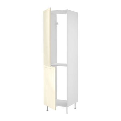 ФАКТУМ Высок шкаф д холодильн/мороз - Стот белый с оттенком, 60x233 см