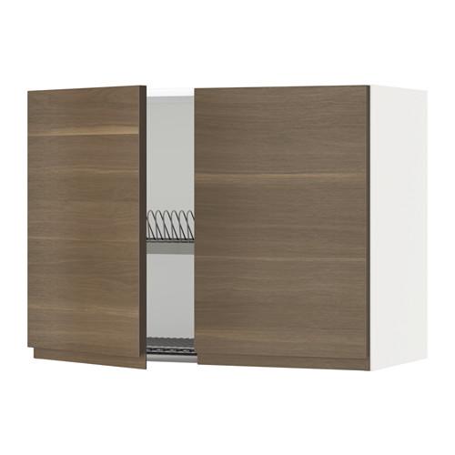 METOD навесной шкаф с посуд суш/2 дврц оцинковка