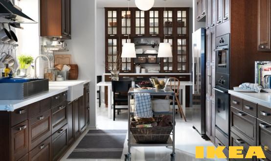 Интерьер кухни IKEA