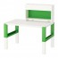 PÅHL стол с дополнительным модулем белый/зеленый 96x58 cm