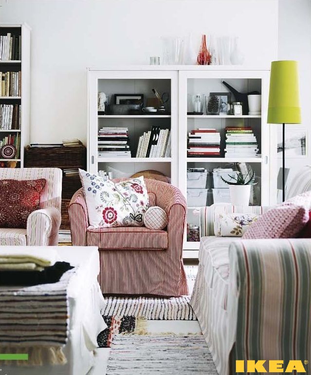 Интерьер гостиной в американском стиле