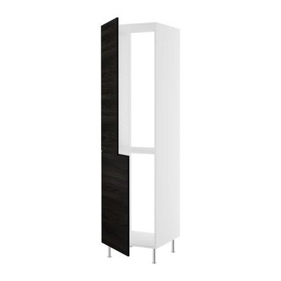 ФАКТУМ Высок шкаф д холодильн/мороз - Гношё черный, 60x233 см