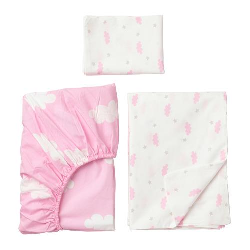 HIMMELSK комплект постельного белья, 3 предм розовый