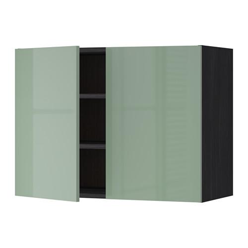 METOD навесной шкаф с полками/2дверцы