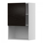 ФАКТУМ Навесной шкаф для СВЧ-печи - Нексус коричнево-чёрный, 60x92 см