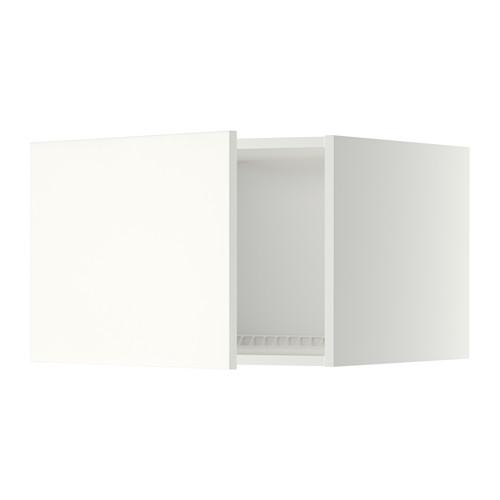 МЕТОД Верх шкаф на холодильн/морозильн - белый, Хэггеби белый, 60x40 см