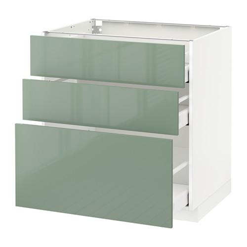 METOD/MAXIMERA напольный шкаф с 3 ящиками METOD/MAXIMERA напольный шкаф с 3 ящиками