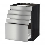 METOD/FÖRVARA напольн шк д/вар панели/5фасад/4ящ