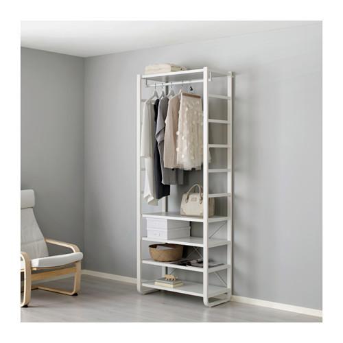 ELVARLI 1 секция белый 84.4x40x216 cm