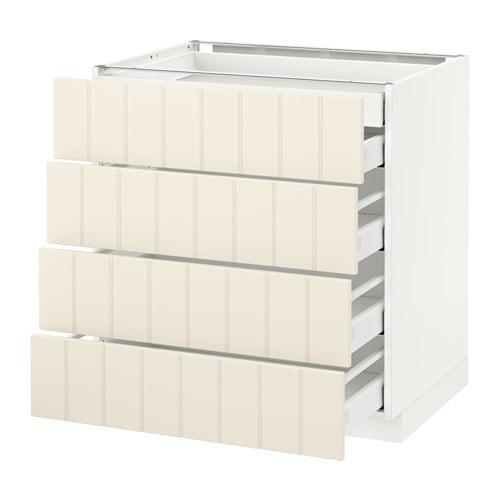 МЕТОД / МАКСИМЕРА Нплн шк 4фрнт/2нзк/3срд ящ - белый, Хитарп белый с оттенком, 80x60 см МЕТОД / МАКСИМЕРА Нплн шк 4фрнт/2нзк/3срд ящ - белый, Хитарп белый с оттенком, 80x60 см