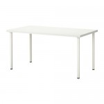 ЛИННМОН / АДИЛЬС Стол - белый