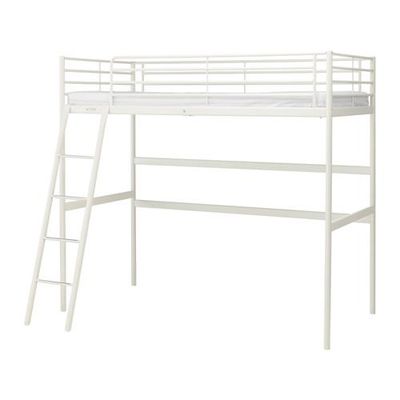 ikea metal loft bed