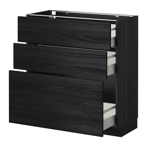 METOD нплн шк 3 фрнт/3 средн ящика цвет алюминия